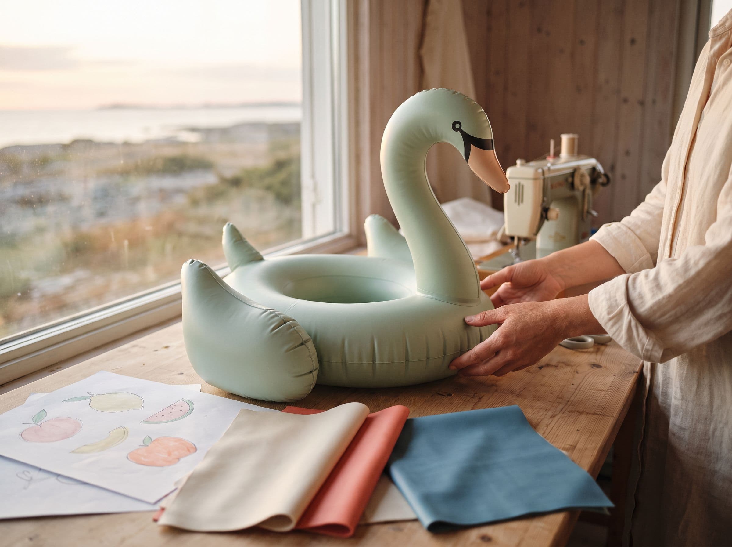 Été en famille au bord de l'eau